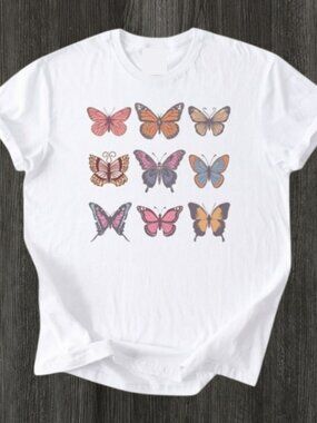 Butterfly Graphic T-Shirt